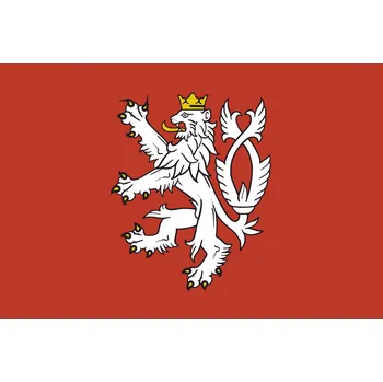 Vlajka Vlajka Čech vlajka - 60 x 90 cm - tunel, karabina