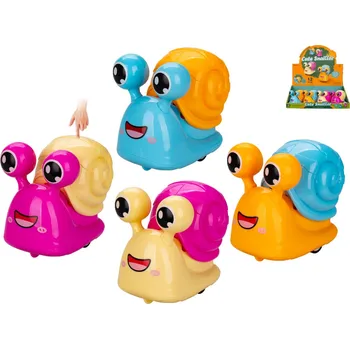 Houpací síť Mikro trading Hlemýžď - 9 cm - po stlačení jezdící