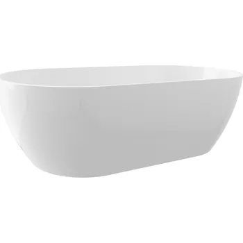 Vana Polysan REDUTA volně stojící vana litý mramor 171x81x58cm, bílá - 71842