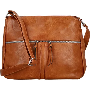 Dámská crossbody kabelka hnědá - Firenze Bessy hnědá