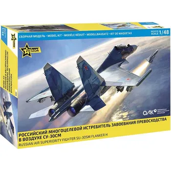 Plastikový model Zvezda Russian Fighter 4808 SU-30SM 1:48