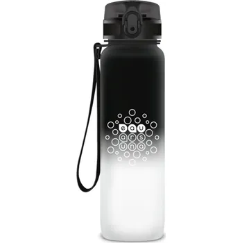 Láhev ARS UNA Láhev matná 1000 ml motivační černobílá