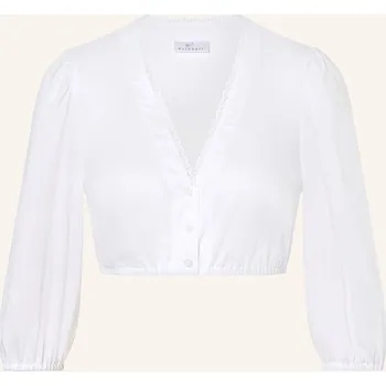 Dámská halenka Waldorff Dámská Dirndl Blůza S 3/4 Rukávy, bílá, 40