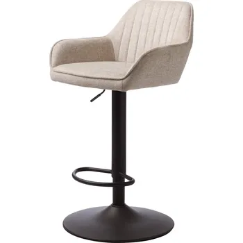 Jídelní židle Unique Furniture Barová židle Nolan béžová Rozbale(v)no, chybí šrouby