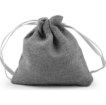 Dárková taška Dárkový pytlík 8x8 cm textilní Varianta: 4 šedá, Balení: 1 ks