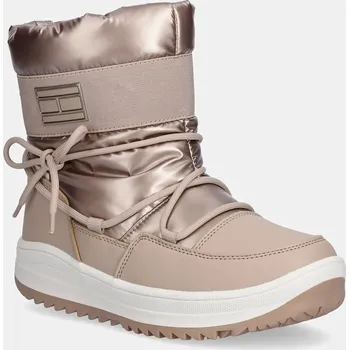 Dámská zimní obuv Dětské zimní boty Tommy Hilfiger T3A5.34052.35.40 béžová 08X, EUR 39