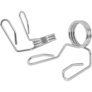 Příslušenství k čince Gorilla Sports Pružinové zámky 50/51mm, chromové