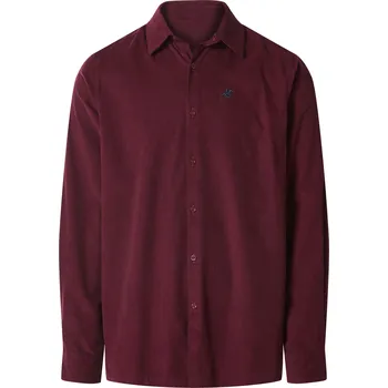 esmara Men Pánská manšestrová košile (bordó, XL (43/44))