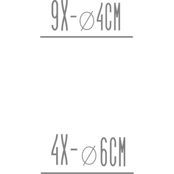 Samolepící etiketa Označto Sada štítků / nálepek, štítek černý "KOLEČKO" - 13ks Barva: bílá