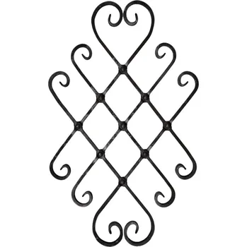 Zábradlí kovářský ornament 3381, roztažitelný - 580 x 440 mm - 620 x 380 mm, 16 x 8 mm