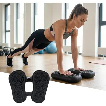 Masážní přístroj Insportline Balanční masážní podložka Balaxor (Barva: mocha mousse)