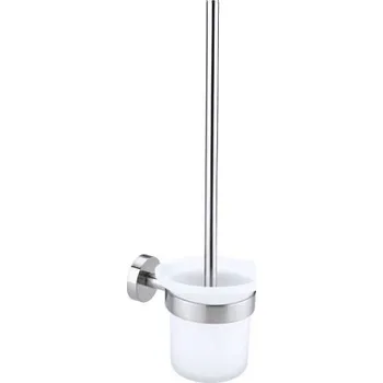 WC štětka Tesa MOON WC štětka, nástěnná, sklo, nerez ocel