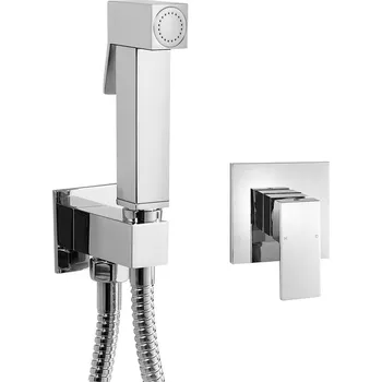 Vodovodní baterie Sapho SPECTRE podomítková bidetová baterie se Stop sprškou, chrom - 1102-46-01