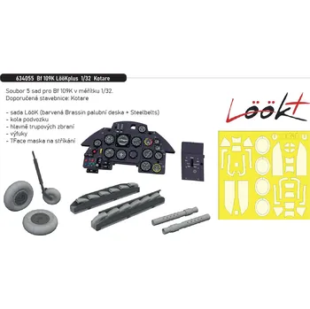 Plastikový model Eduard 1/32 Bf 109K LööKplus (KOTARE)