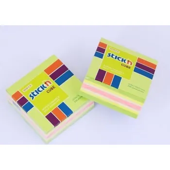 Samolepící bloček Bloček samolepící 51x51 neon zelený /21534/