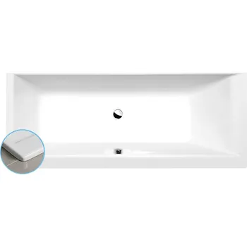 Vana Polysan CLEO SLIM obdélníková vana 160x70x48cm, bílá - 73611S