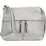 Dámská crossbody kabelka světle šedá - Firenze Bessy šedá