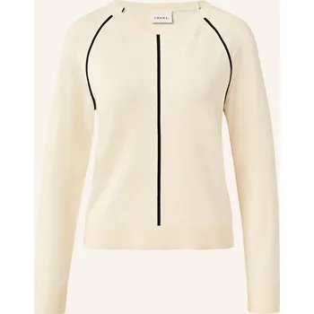 Dámský svetr Comma Dámský Svetr, krémová / černá, 46