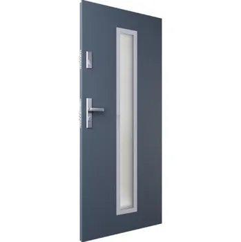 Stavební pouzdro ALU-DOOR Ocelové vedlejší vchodové dveře AluDoor 55mm S34 C