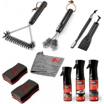 Zahradní gril Weber® 18284 Čistící sada pro smaltované plynové grily 8 dílná sada