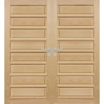 Interiérové dveře ArchoD Dvoukřídlé dřevěné dveře dýhované z borovice Tilda