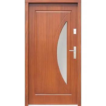 Vchodové dveře ArchoD Venkovní vchodové dřevěné dveře Deskové Nela