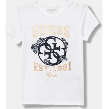 Chlapecké tričko Dětské tričko Guess J5YI25.K6YW4.9BYA bílá 00X, vel. 158-166