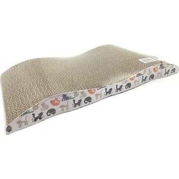 Škrabadlo pro kočky 43x22x4cm + sáček šanty kočičí