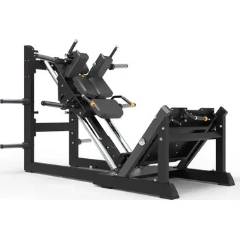 Posilovací stroj na nohy IMPULSE; ECP617 HACK SQUAT Black