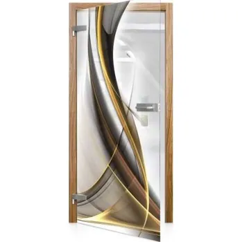 Interiérové dveře GLASSDOOR Celoskleněné otočné dveře čiré Ondanera