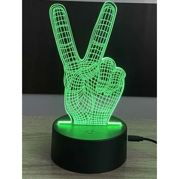 Lampička HOME OUTLET 3D stolní lampa DD-027