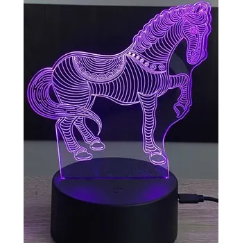 Lampička HOME OUTLET 3D stolní lampa DD-173