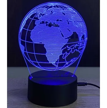 Lampička HOME OUTLET 3D stolní lampa DD-134