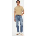 Tommy Jeans Polokošile Linear DM0DM20914 Béžová Regular Fit 3XL