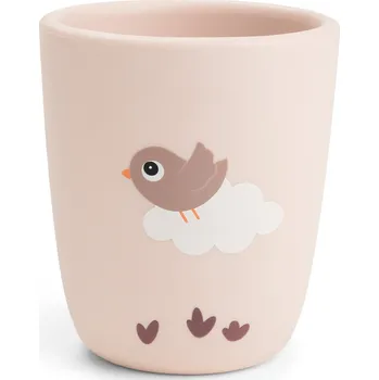 Kojenecká láhev DONE BY DEER Silikonový mini hrneček Playground - růžový