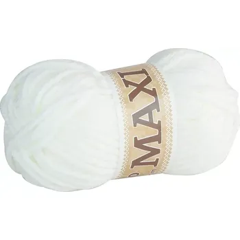 Příze Příze Jumbo maxi 903 tmavá bílá