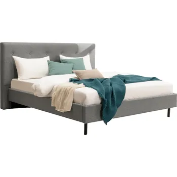 Postel Čalouněná postel Sakura, Light Brown, 180x200 cm