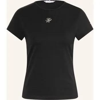 Dámské tričko Tommy Hilfiger Dámské Tričko, černá, 40