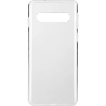Pouzdro na mobilní telefon Kryt Samsung S10 silikon ultratenký průhledný 0,5 mm (obal neboli pouzdro na Samsung S10)