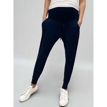 Těhotenské tepláky Cairo 2v1 - tmavě modré Velikost: M