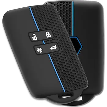 Camerazar Silikonové pouzdro na klíče pro Renault Clio Megane Captur Dacia Sandero