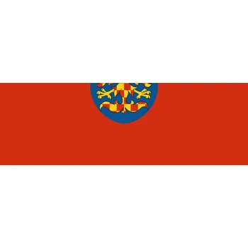 Vlajka Moravská vlajka (žluto-červená) - 60 x 90 cm - tunel, karabina