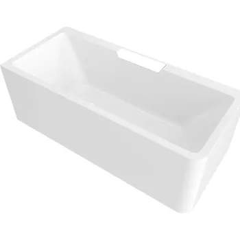 Vana Polysan CASCATA L MONOLITH obdélníková vana 180x80x60cm, kaskáda bílá - 73836ML.101