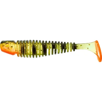 Umělá nástraha GUNKI Gumová nástraha Tipsy SXL 10cm Ghost Stripe Perch 4ks
