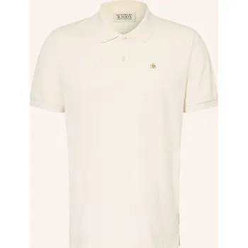 Pánská košile Scotch & Soda Pánská Piqué Polokošile, béžová, XL