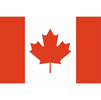 Vlajka Samolepka - vlajka Kanada - 6 x 4 cm