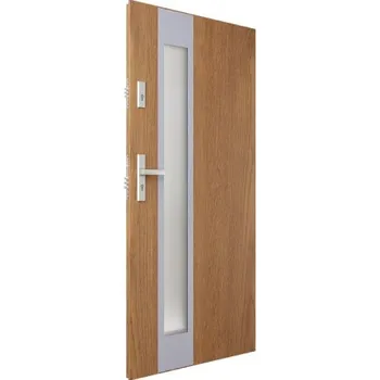 Stavební pouzdro ALU-DOOR Ocelové vchodové dveře AluDoor 101mm Mastertherm S37