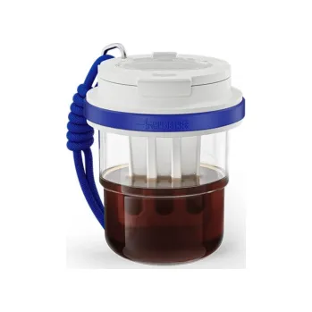 Kávovar MHW-3BOMBER Ice Cool Cestovní cold brew hrnek 530 ml - modrý