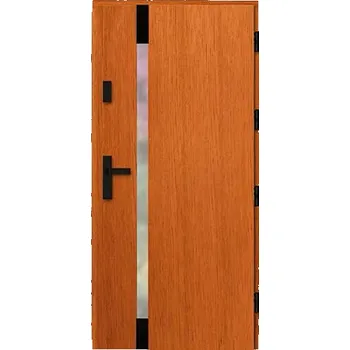 Vchodové dveře Archo Venkovní vchodové dřevěné dveře Deskové DPI-25 Med