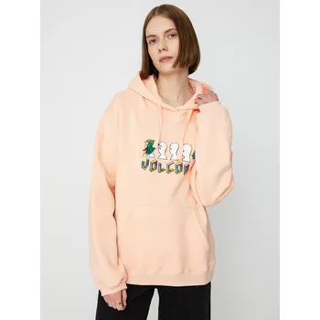 Dámská mikina Volcom Fa Ed Merlin Murray HD (melon) S, růžová